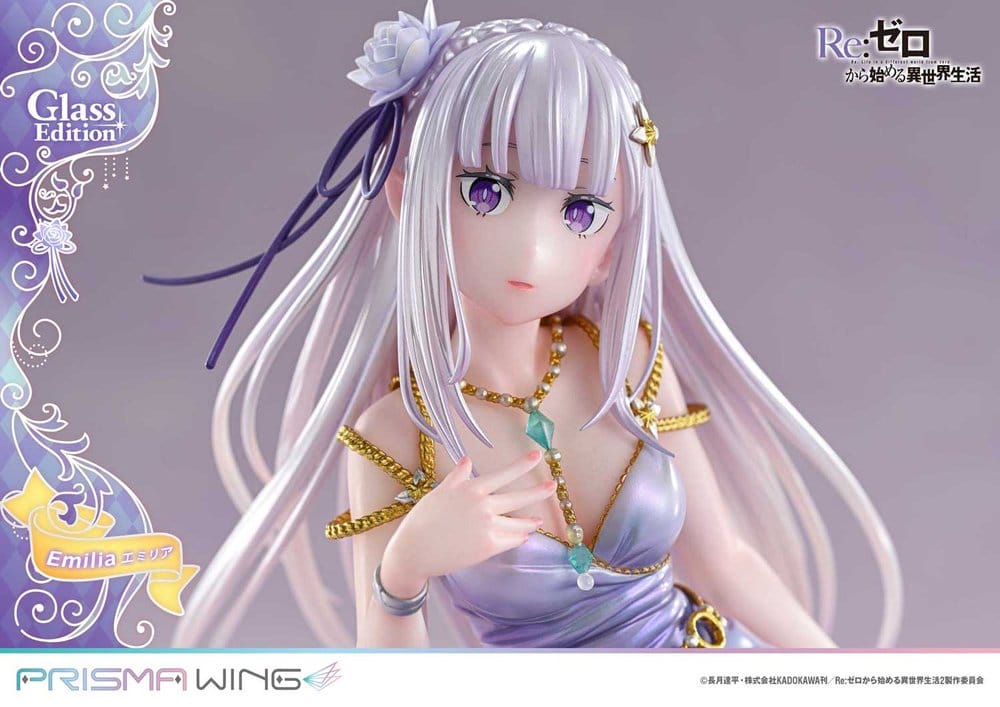 Prime 1 Studio ReZero Emilia Glass Edition Prisma Wing 1/7 Statue