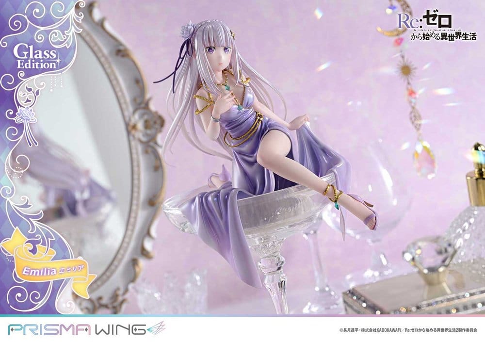 Prime 1 Studio ReZero Emilia Glass Edition Prisma Wing 1/7 Statue