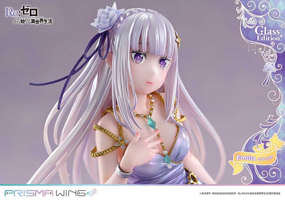 Prime 1 Studio ReZero Emilia Glass Edition Prisma Wing 1/7 Statue