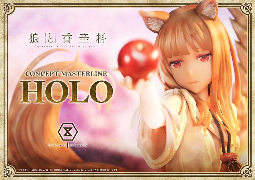 Prime 1 Studio Spice And Wolf Masterline Series Merchant Meets The Wise Wolf Holo 1/5 Statue