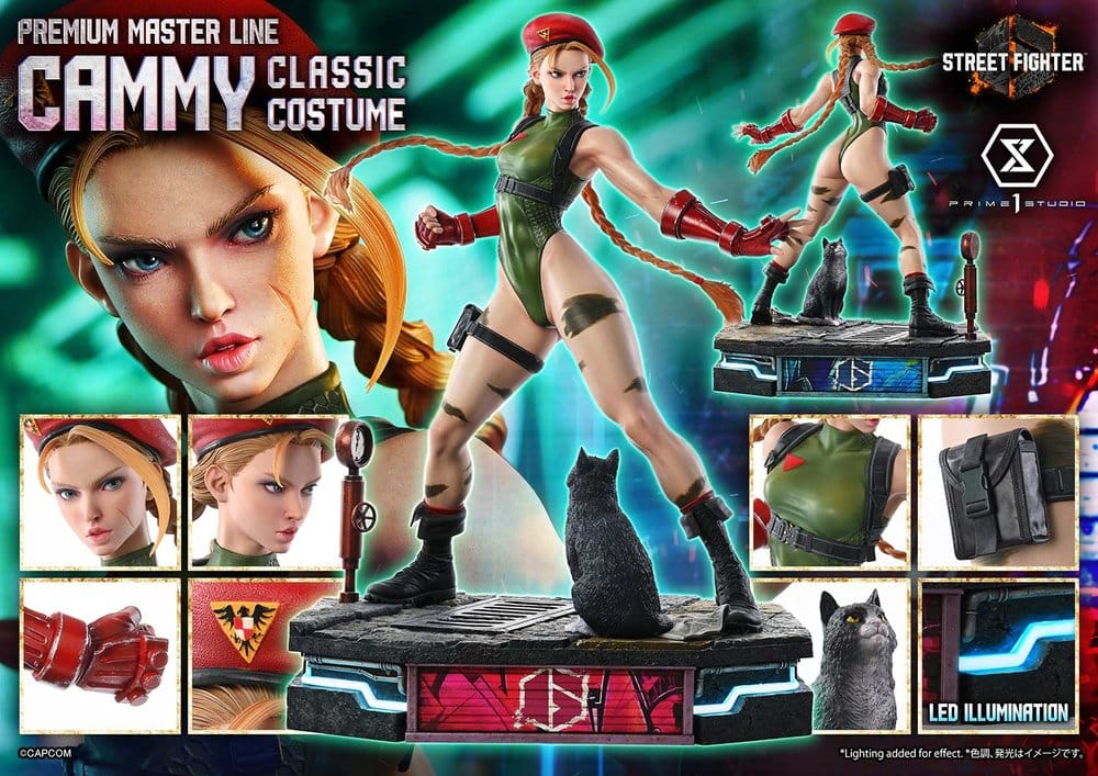 Prime 1 Studio Street Fighter 6 Cammy Ultimate Premium Masterline 1/4 Statue