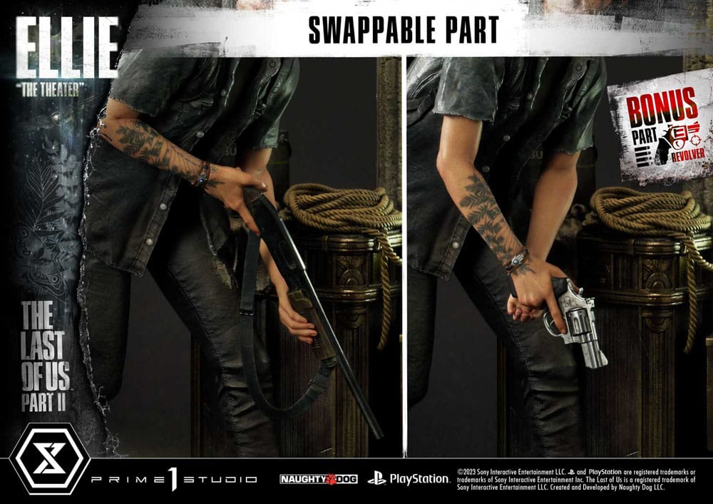 Prime 1 Studio The Last of Us Part II Ellie Ultimate Series Bonus Version 1/4 Statue