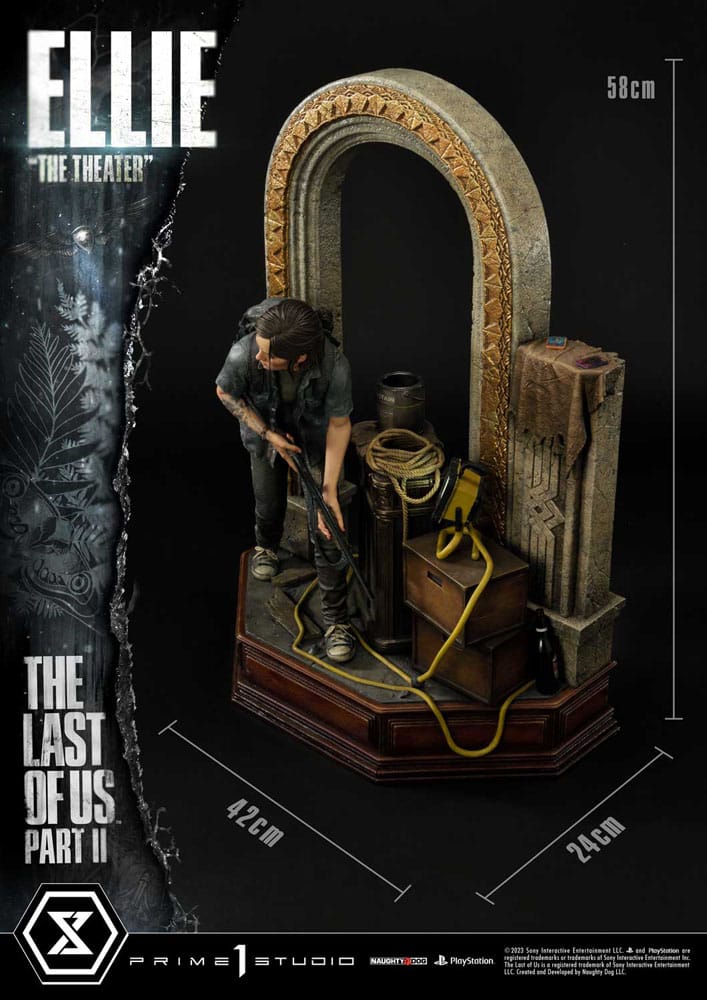 Prime 1 Studio The Last of Us Part II Ellie Ultimate Series Bonus Version 1/4 Statue