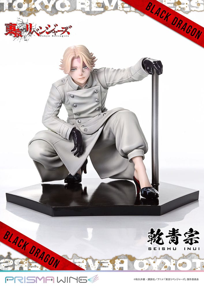 Prime 1 Studio Tokyo Revengers Prisma Wing Seishu Inui 1/7 PVC Statue