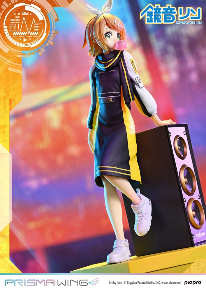 Prime 1 Studio Vocaloid Piapro Characters Kagamine Rin Prisma Wing 1/7 PVC Statue