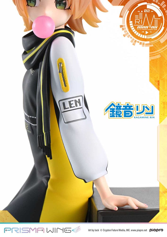 Prime 1 Studio Vocaloid Piapro Characters Kagamine Rin Prisma Wing 1/7 PVC Statue