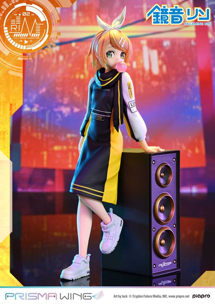 Prime 1 Studio Vocaloid Piapro Characters Kagamine Rin Prisma Wing 1/7 PVC Statue