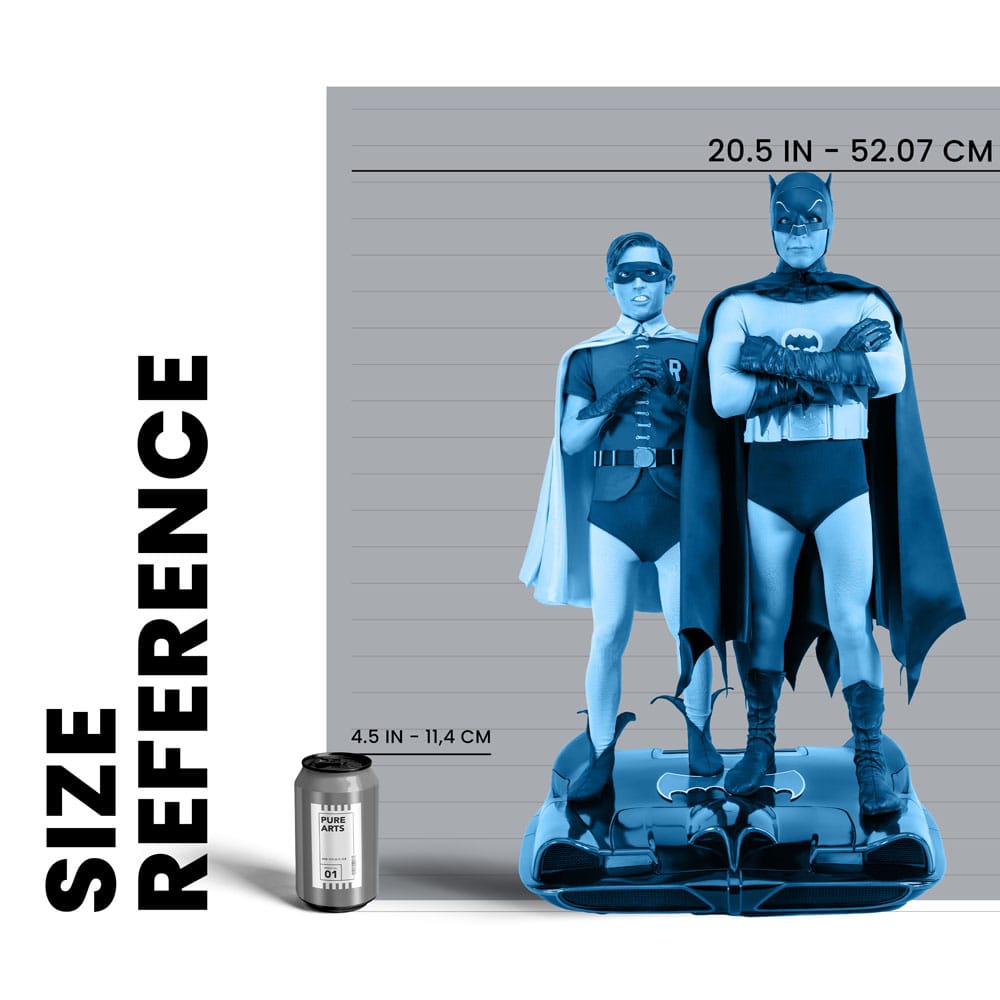 Pure Arts DC Comics Batman & Robin 1966 Diorama 1/4 Statue