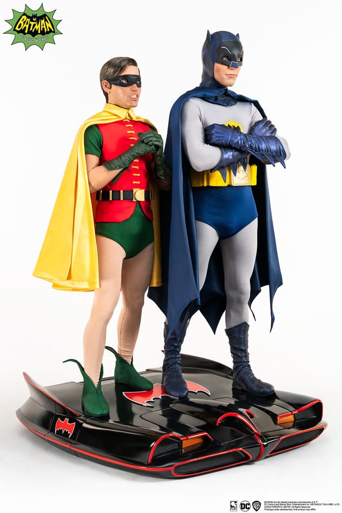 Pure Arts DC Comics Batman & Robin 1966 Diorama 1/4 Statue