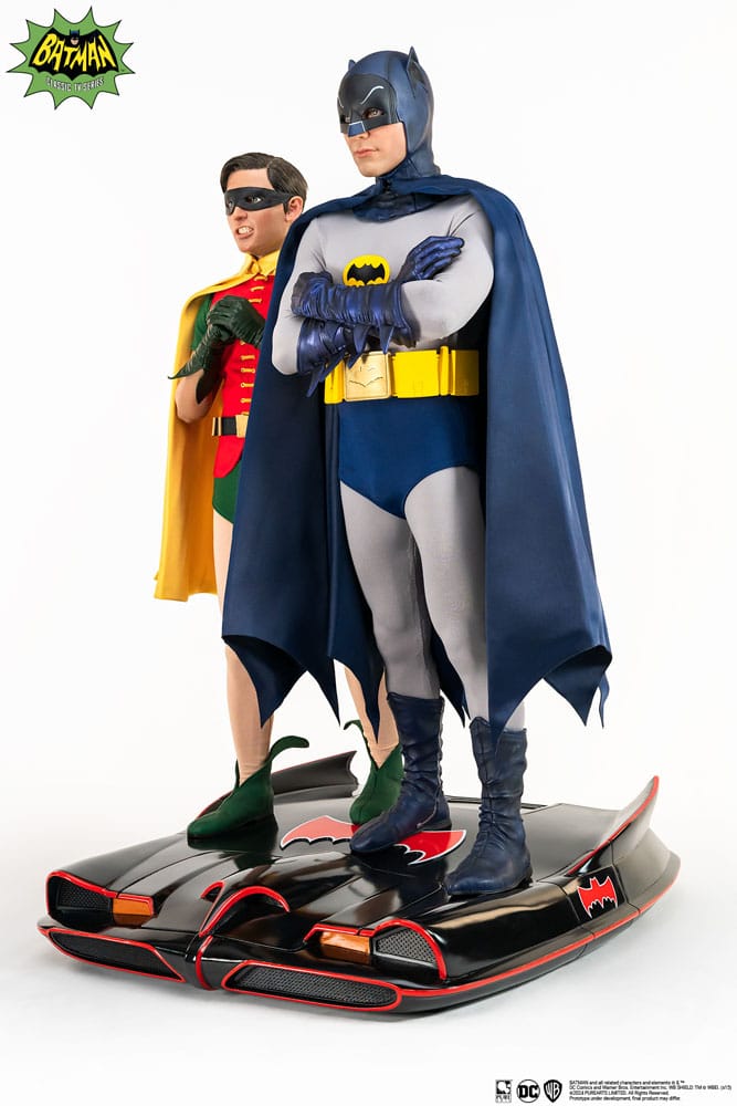 Pure Arts DC Comics Batman & Robin 1966 Diorama 1/4 Statue