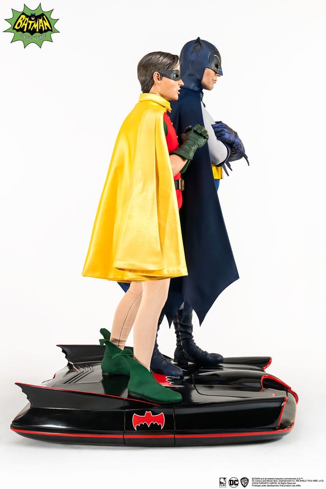 Pure Arts DC Comics Batman & Robin 1966 Diorama 1/4 Statue