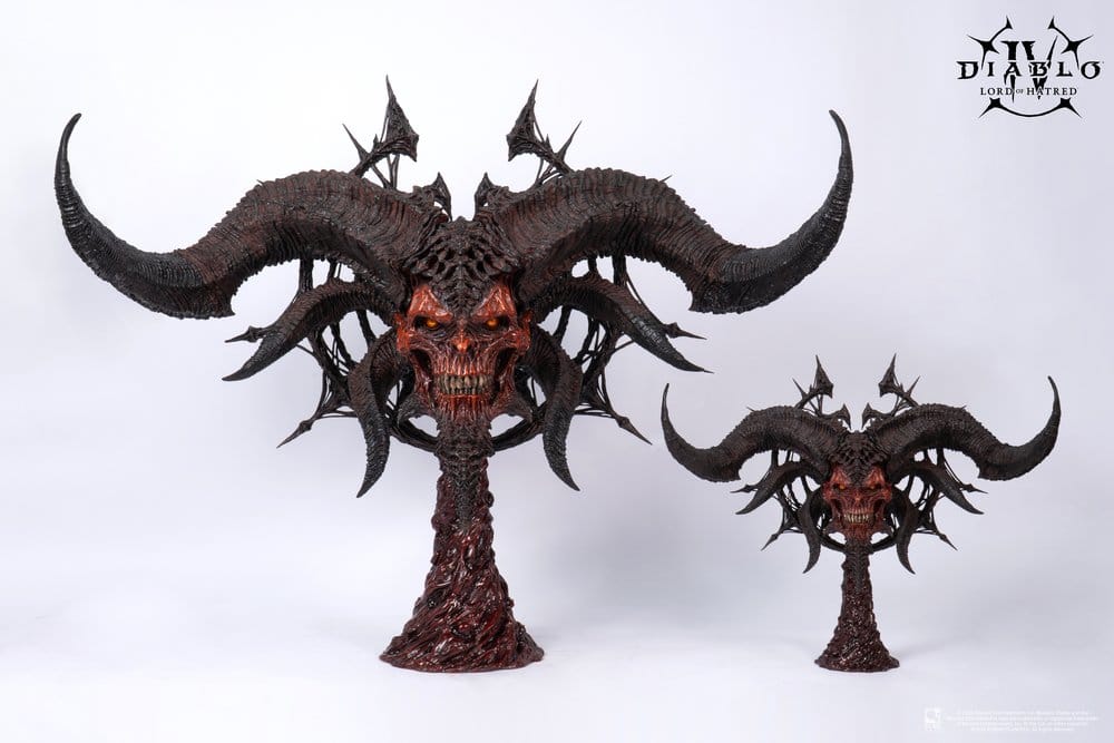 Pure Arts Diablo IV Mephisto Art Mask 1/2 Replik