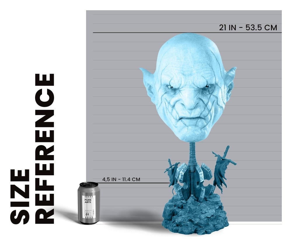 Pure Arts Herr der Ringe Azog Art Mask 1/1 Replik
