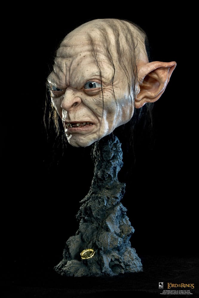 Pure Arts Herr der Ringe Gollum Mask Scale Art 1/1 Replik