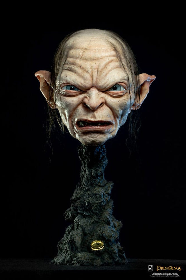 Pure Arts Herr der Ringe Gollum Mask Scale Art 1/1 Replik