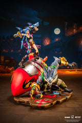 Pure Arts League of Legends 2XKO Jinx & Warwick Diorama 1/10 Statue