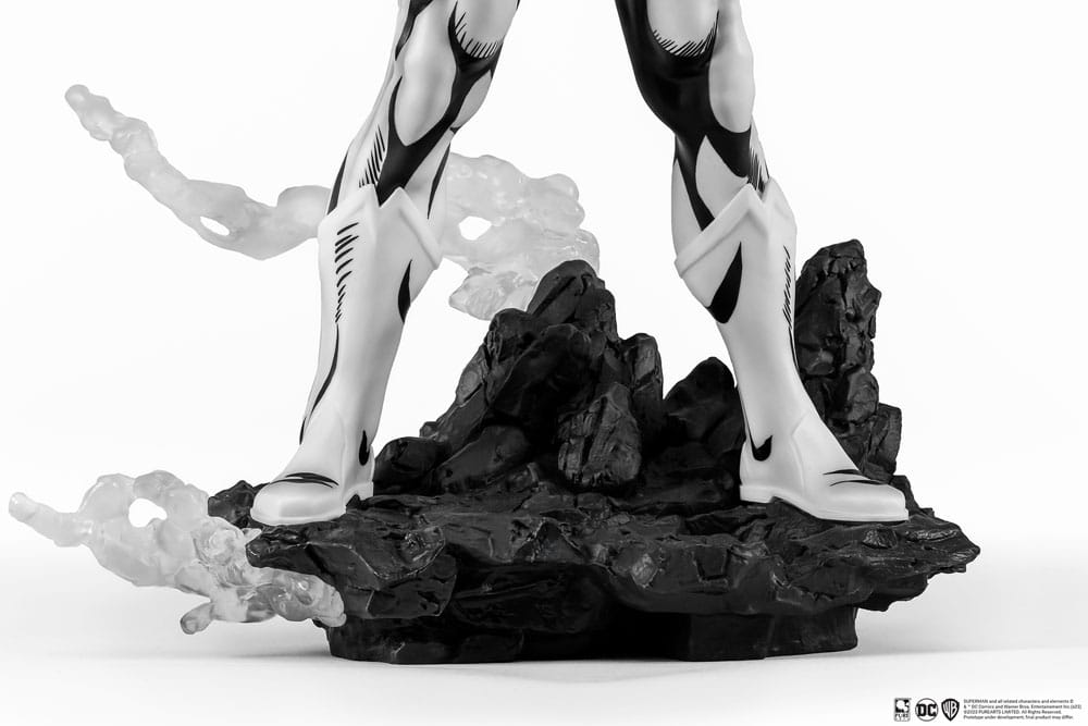 Pure Arts Man of Steel Superman PX SDCC 2024 Black White Version 1/8 Statue