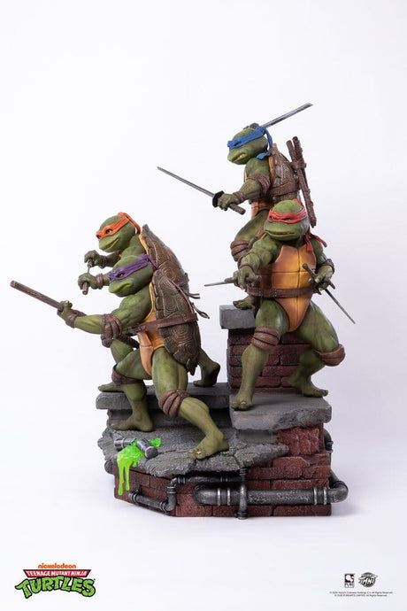 Pure Arts Teenage Mutant Ninja Turtles Movie Diorama 1/6 Statue
