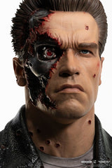 Pure Arts Terminator 2 T-800 Model 101 Battle Damaged Art Mask 1/1 Replik