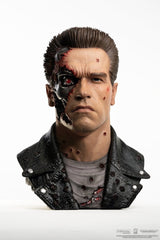 Pure Arts Terminator 2 T-800 Model 101 Battle Damaged Art Mask 1/1 Replik