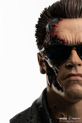 Pure Arts Terminator 2 T-800 Model 101 Battle Damaged Art Mask 1/1 Replik