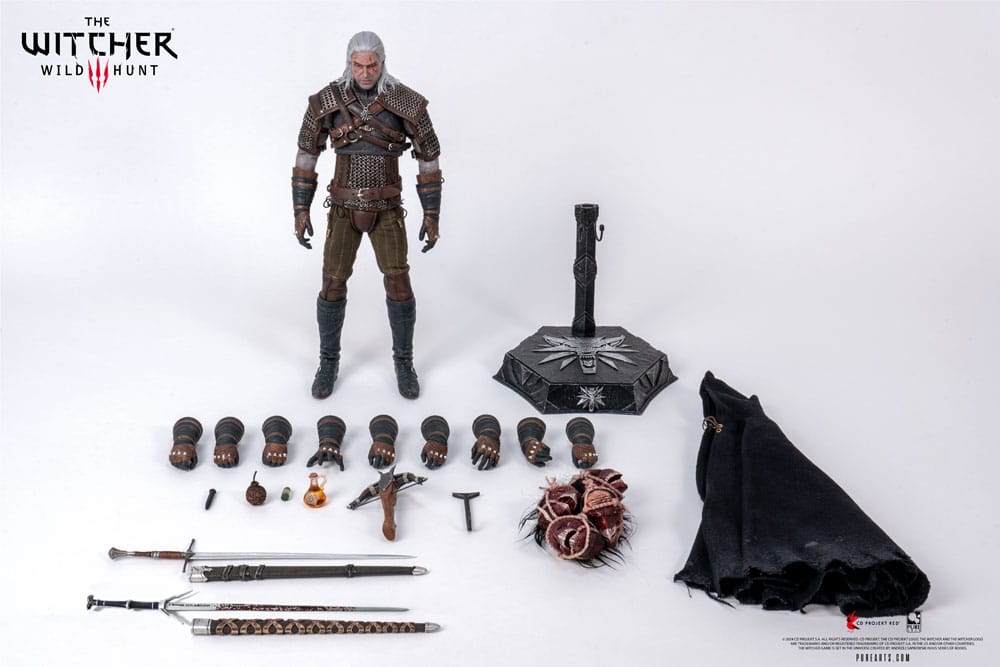 Pure Arts The Witcher 3 Wild Hunt Geralt of Rivia 1/6 Actionfigur