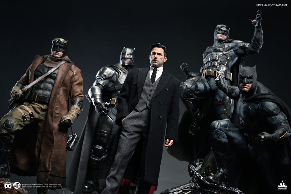 Queen Studios Justice League Bruce Wayne (Ben Affleck) 1/4 Statue