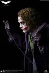 Queen Studios The Dark Knight Heath Ledger Joker Artists Edition 1/4 Statue - Beschädigte Verpackung