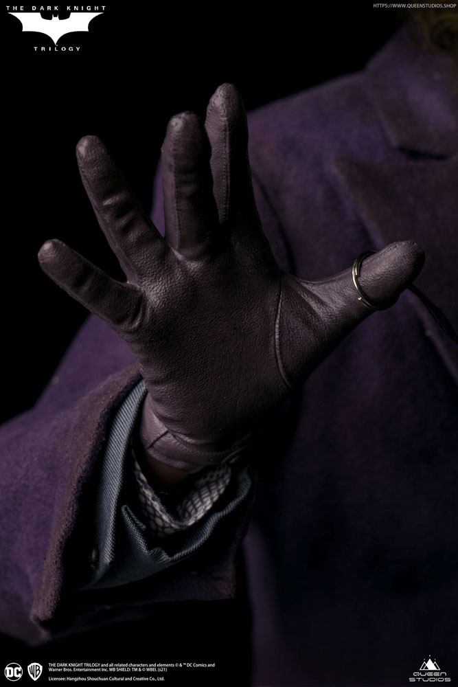 Queen Studios The Dark Knight Heath Ledger Joker Artists Edition 1/4 Statue - Beschädigte Verpackung