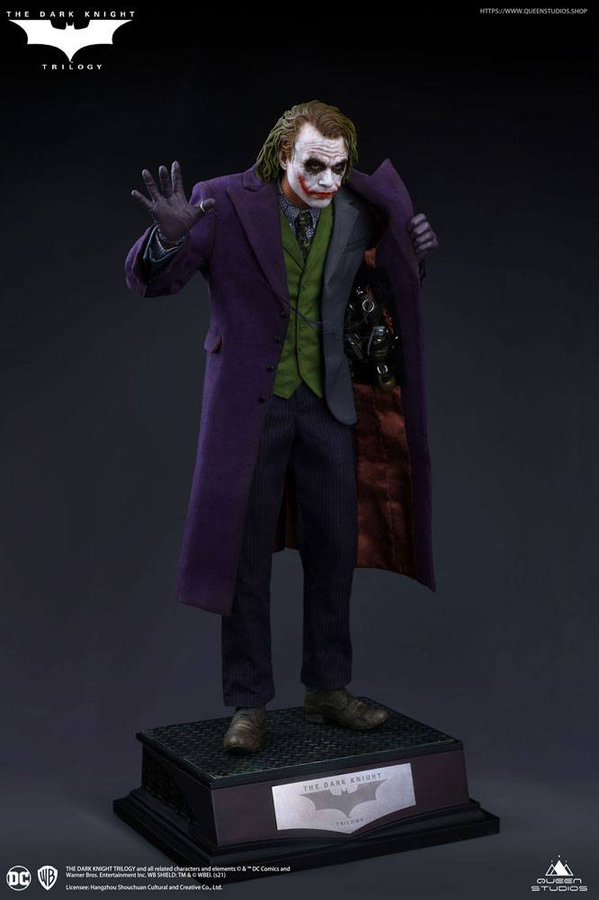 Queen Studios The Dark Knight Heath Ledger Joker Regular Edition 1/4 Statue