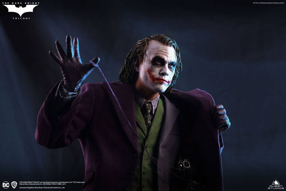 Queen Studios The Dark Knight Heath Ledger Joker Regular Edition 1/4 Statue