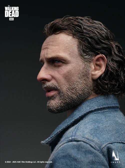 Queen Studios The Walking Dead Rick Grimes Season 8 1/6 Actionfigur