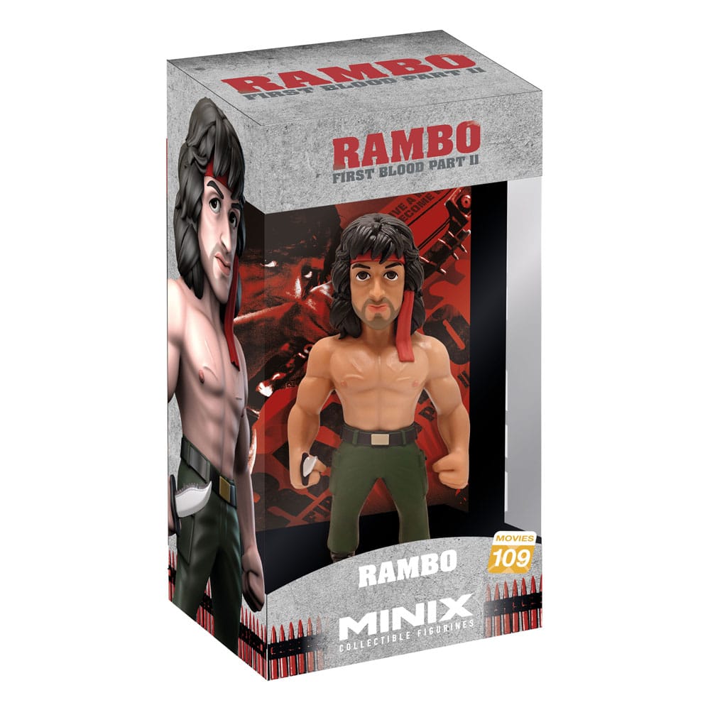 Rambo Bandana 12 cm Minix Figur
