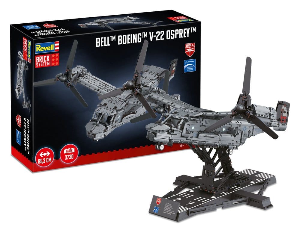 Revell Bell Boeing V-22 Osprey Brick System Klemmbaustein Set