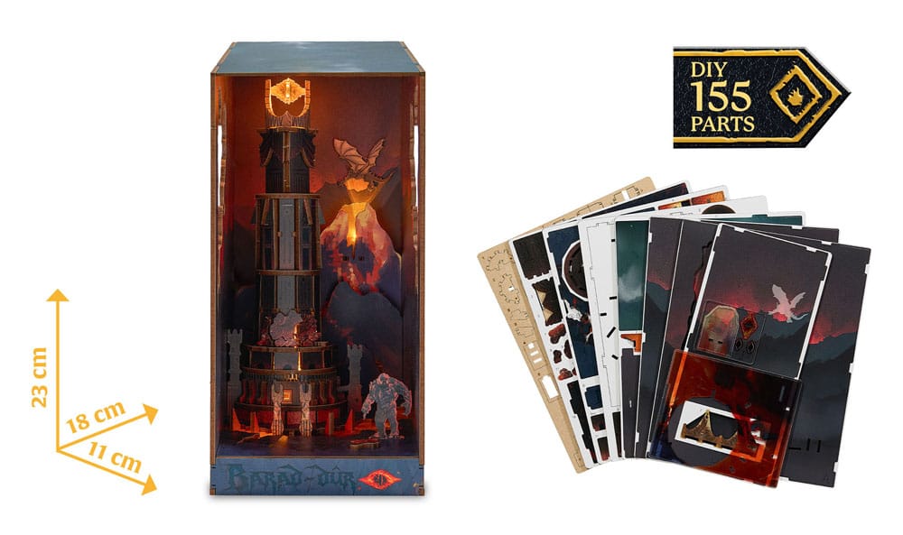 Revell Der Herr der Ringe Barad-Dûr Tiny Adventures Book Nook Mini-Diorama