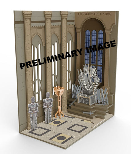 Revell House of the Dragon Iron Throne Tiny Adventures Book Nook Mini-Diorama