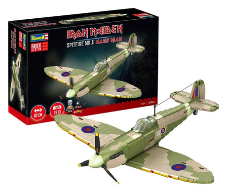 Revell Iron Maiden Spitfire MK.II Aces High Brick System Klemmbaustein Set