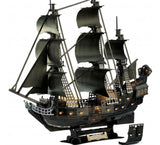 Revell Pirates of the Caribbean Salazars Rache Black Pearl LED Edition 3D Puzzle