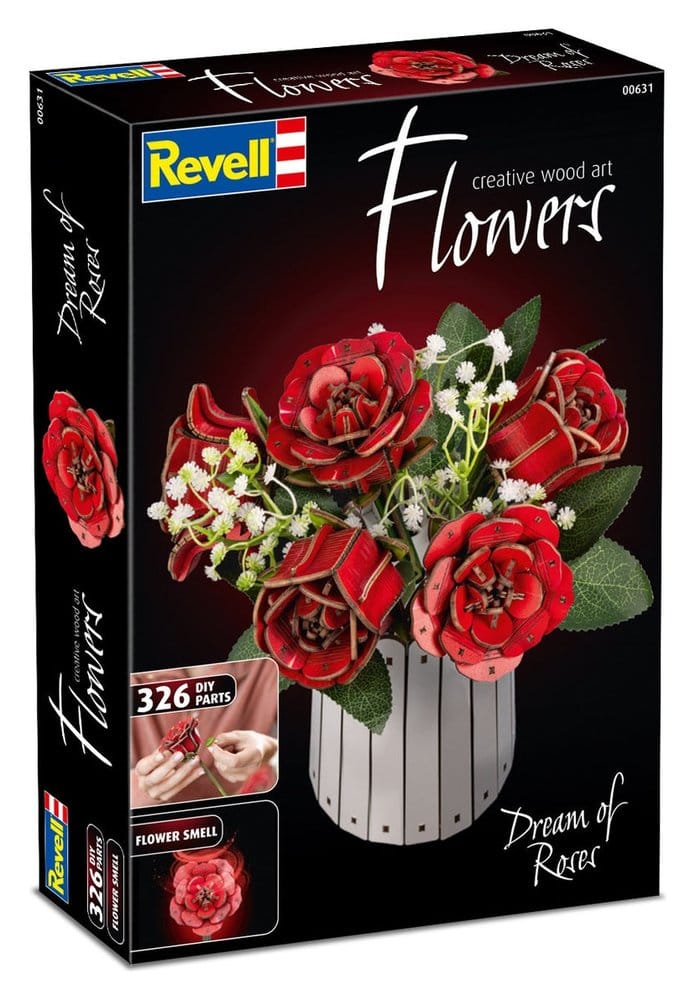 Revell Revell Flowers Holzblumen Dream of Roses 22 cm