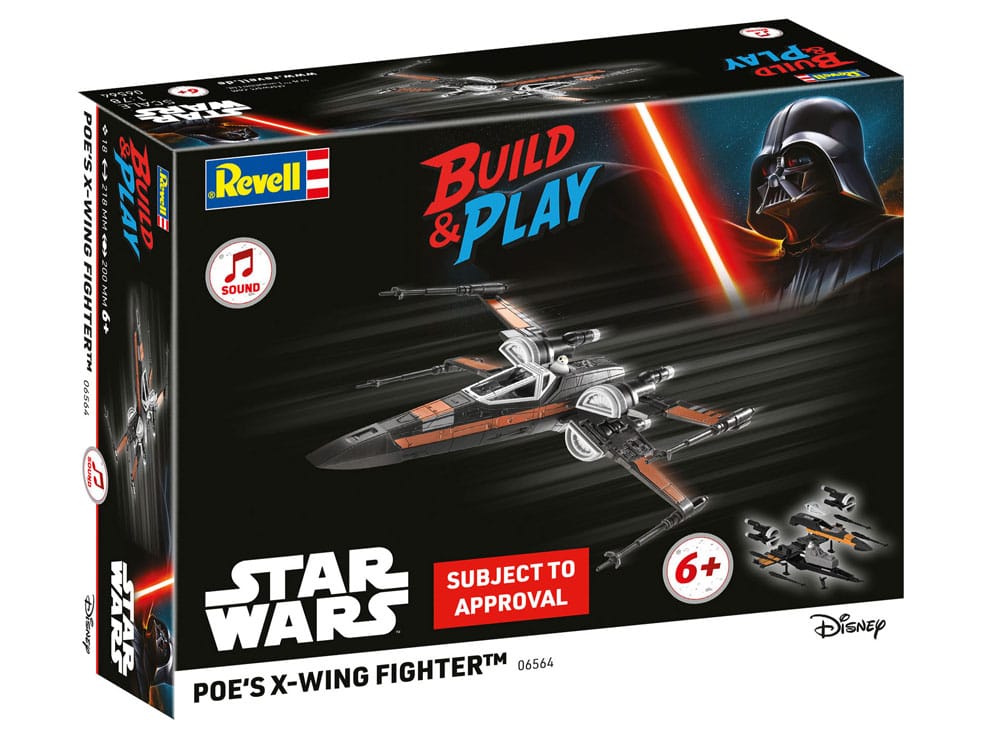 Revell Star Wars Poe's X-Wing Fighter 1/78 Modellbausatz