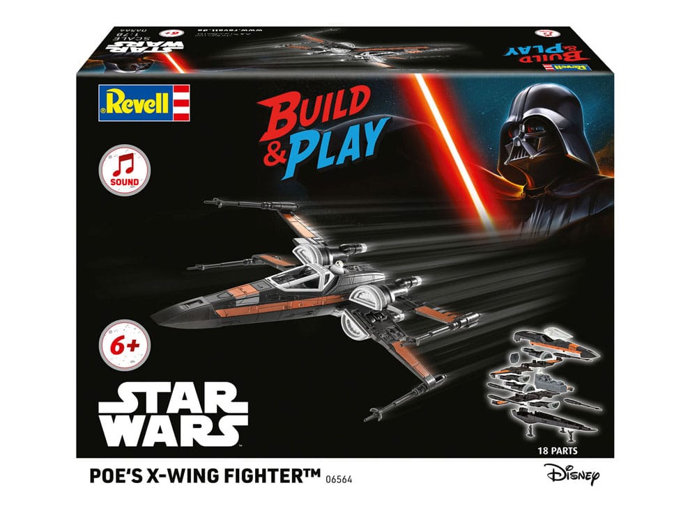 Revell Star Wars Poe's X-Wing Fighter 1/78 Modellbausatz