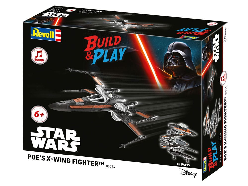 Revell Star Wars Poe's X-Wing Fighter 1/78 Modellbausatz
