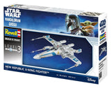 Revell Star Wars The Mandalorian and Grogu Revell Modellbausatz 1/57 New Republic X-Wing Fighter 22 cm