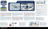 Revell Star Wars The Mandalorian and Grogu Revell Modellbausatz 1/57 New Republic X-Wing Fighter 22 cm