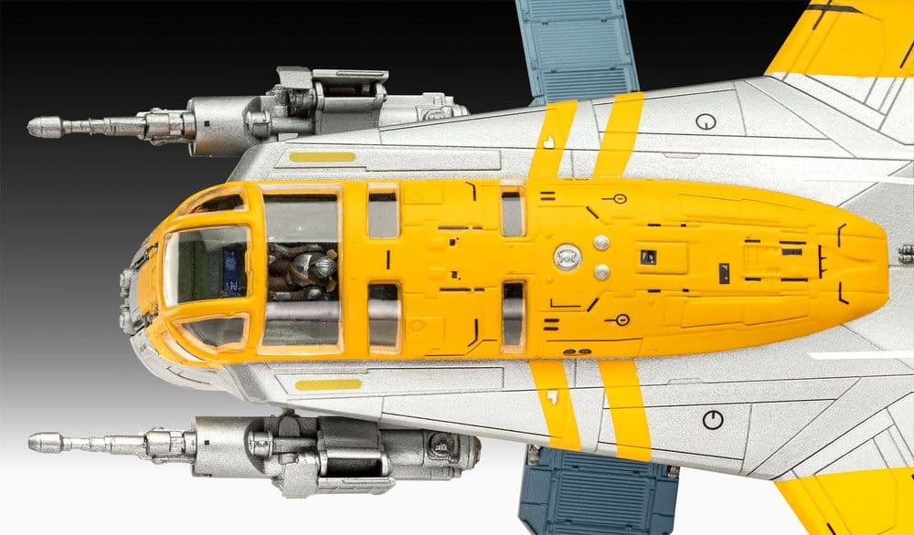 Revell Star Wars The Mandalorian and Grogu Revell Modellbausatz 1/72 Razor Crest 34 cm