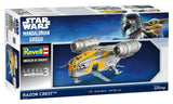 Revell Star Wars The Mandalorian and Grogu Revell Modellbausatz 1/72 Razor Crest 34 cm