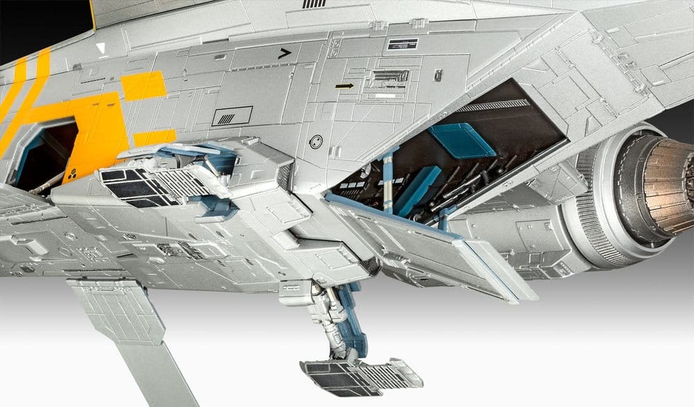 Revell Star Wars The Mandalorian and Grogu Revell Modellbausatz 1/72 Razor Crest 34 cm