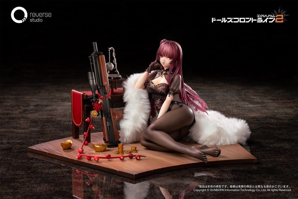 Reverse Studio Girls´ Frontline 2 Exilium Makiatto Embroidered Bamboo Blooming Shadows Ver. 1/6 Statue