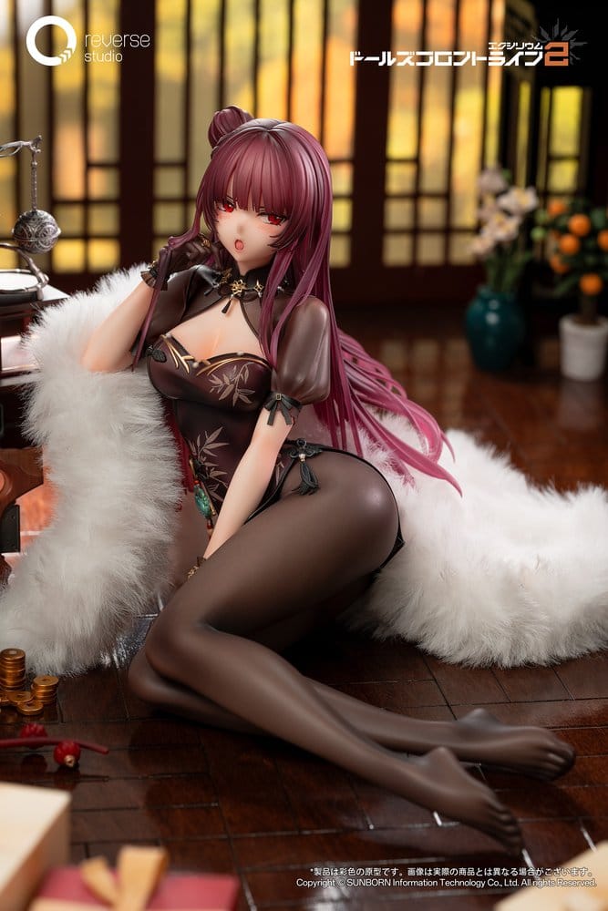 Reverse Studio Girls´ Frontline 2 Exilium Makiatto Embroidered Bamboo Blooming Shadows Ver. 1/6 Statue