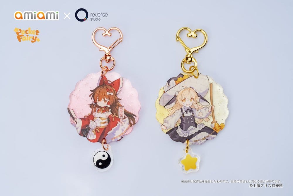 Reverse Studio Touhou Project Reverse Palm Spirit Reimu Hakurei & Marisa Kirisame 2er-Pack Figuren